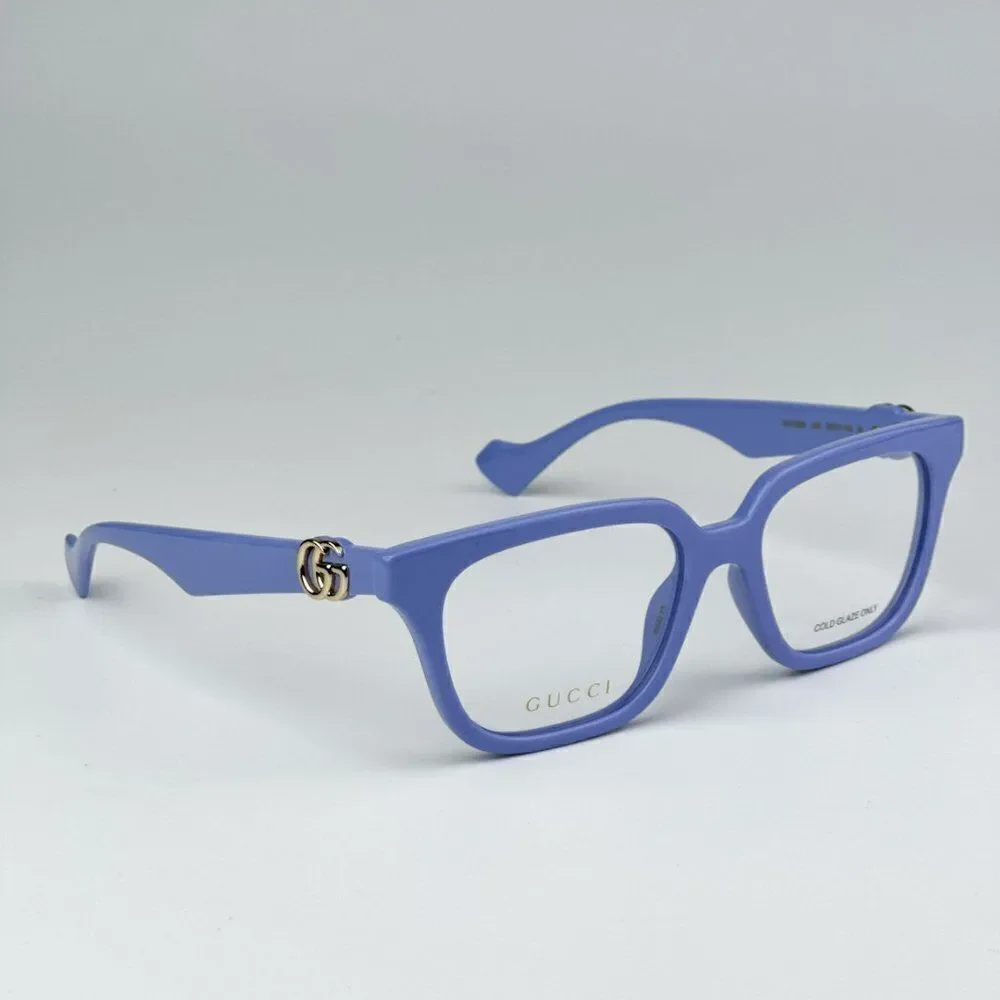 NEW Gucci GG1536O 008 Violet Women Square Eyeglasses GG 1536O
